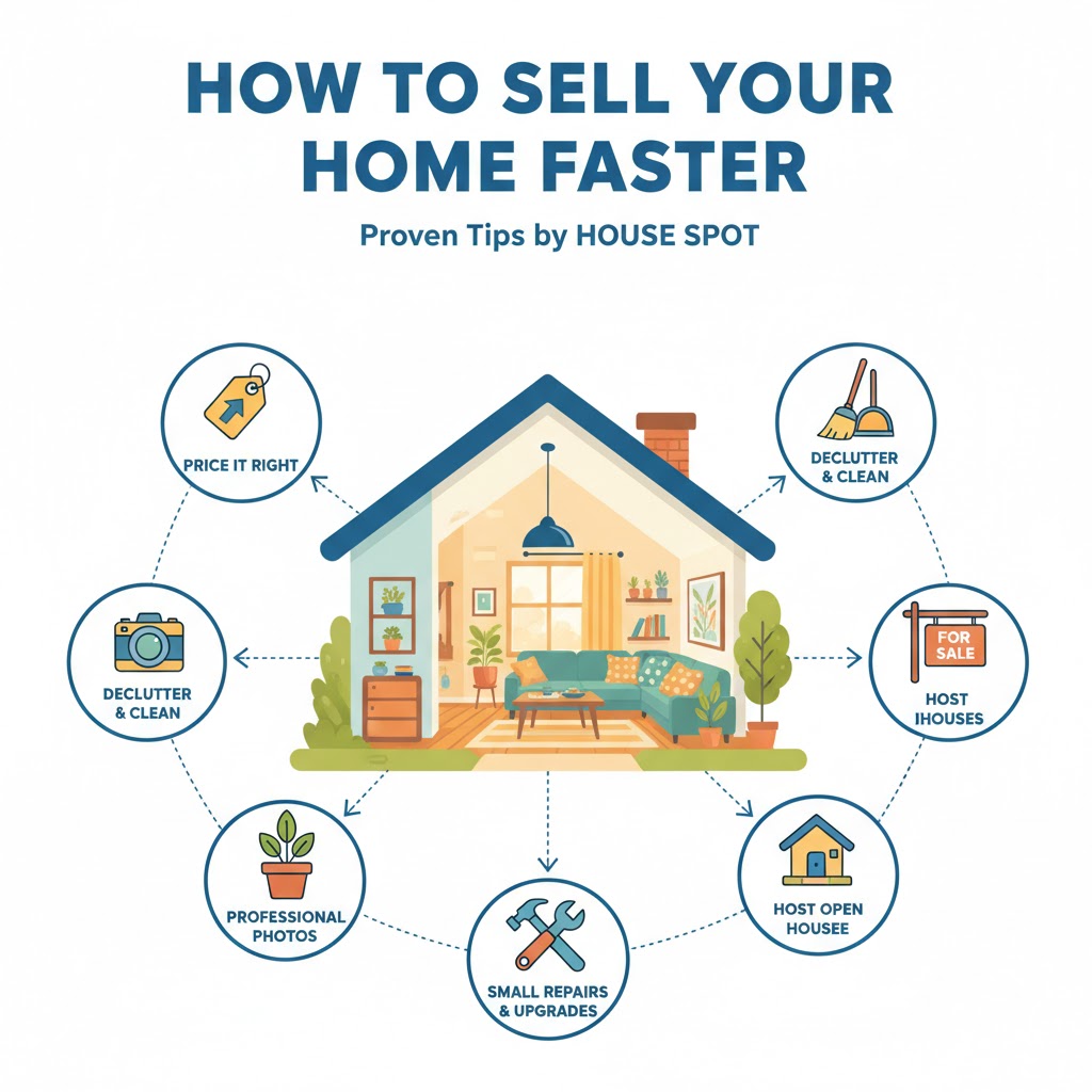 How to Sell Your Home Faster | Proven Tips by House Spot